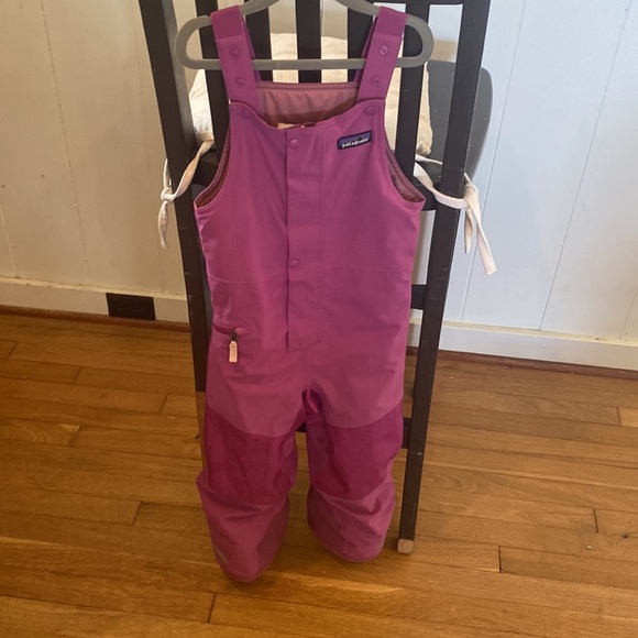 Patagonia Kids Jacket and Snow Bib Set - Teal and Purple - Picture 7 of 16